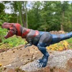 Custom Painted 3d Printed Fang Hatchling Primal Articlulated T-rex Shmonsterarts