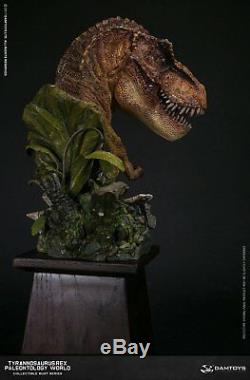 DAMTOYS Museum Collection Series Dinosaur MUS001A Statue T-Rex Bust IN STOCK