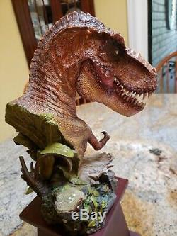 DAMTOYS Museum Collection Series Tyrannosaurus Statue T-Rex Dinosaur Bust
