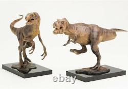 DINO DREAM Tyrannosaurus T Rex & Velociraptor Dinosaur Figure GK Collector Gift