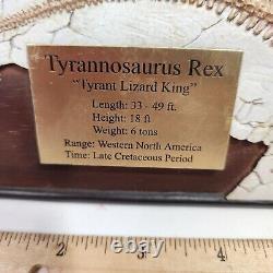 Danbury Mint Dinosaur Tyrannosaurus Rex Sculpture Lizard King Limited Edition