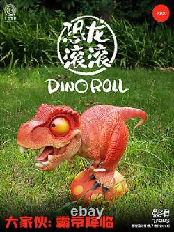 Dinosaur Animal Figure T-Rex Dino Roll Tyrannosaurus Model Collector GK Decor