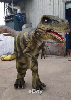 Dinosaur Costume T-REX walking animatronic dinosaur costume hidden legs