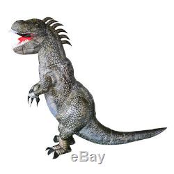 Dinosaur Inflatable Costume T-Rex Halloween Cosplay Party Outfit for Adults Suit