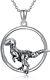 Dinosaur Necklace Sterling Silver T-Rex Pendant Necklace Jewelry For Women 20