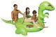 Dinosaur Pool Float Raft Lounge Kids Ride On Toy T Rex Water Swim Beach New