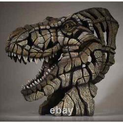Dinosaur T-Rex Bust Edge Sculpture