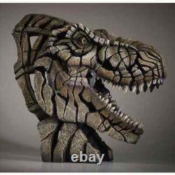 Dinosaur T-Rex Bust Edge Sculpture