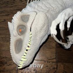 Dinosaur T Rex Toy Tyrannosaurus & Indominus Colossal Jurassic World Park Mattel