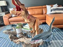 Dinosaur Toys, Extra Large Talking T Rex & Mosasaurus from Jurassic Park World