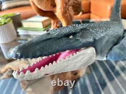 Dinosaur Toys, Extra Large Talking T Rex & Mosasaurus from Jurassic Park World