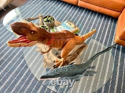 Dinosaur Toys, Extra Large Talking T Rex & Mosasaurus from Jurassic Park World