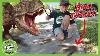 Dinosaur Tracks Dinosaurs For Kids Nerf Pretend Play Showdown When Baby T Rex Steals Lb S Candy