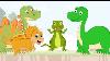 Dinosaurs Cartoons For Children With Dino Trex Dino Spinosaurus Compilation Episode 1