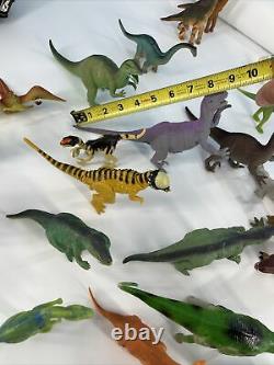 Dinosaurs Play Toys T-Rex 45 Items Huge Lot #6