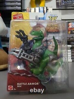 Disney Pixar 2014 Toy Story That Time Forgot Battle Armor Rex Action Figure moc
