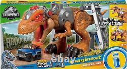 Fisher-Price Imaginext Jurassic World T. Rex Dinosaur Toy with Owen Grady Fig