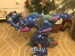 Fisher-Price Imaginext ULTRA T-REX Ice Dinosaur sound Walking Stomping COMPLETE