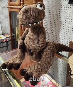 GIANT 36 Inch T-Rex Tyrannosaurus Dinosaur Crochet Amigurumi Handmade