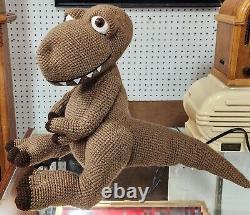 GIANT 36 Inch T-Rex Tyrannosaurus Dinosaur Crochet Amigurumi Handmade