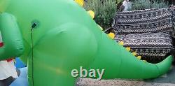 Gemmy 9ft T-REX Dinosaur withBone Christmas Lighted Airblown Inflatable