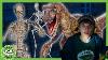 Giant Dinos U0026 Skeleton Escape Haunted House T Rex Ranch Dinosaur Videos
