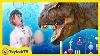 Giant Life Size Dinosaur Eggs Hatch Dinosaurs T Rex Escape From Dino Park In Fun Kids Toy Video