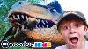 Giant T Rex At Family Visit T Rex Ranch Dinosaurs For Kids Jurassic Tv Dinosaur Videos