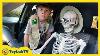 Giant T Rex Dinosaur Vs Funny Skeleton With Halloween Surprise Toys U0026 Dinosaurs For Kids