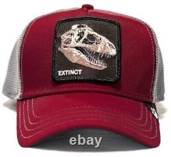 Goorin Animal Farm Trucker Hat Extinct Tyrannosaurus Rex Jurassic T-Rex Dinosaur
