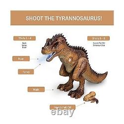 Greenbo Dinosaur Toys Jurassic T Rex Battle Attack Shooting Action Figure Mul
