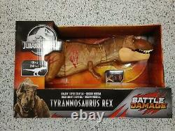 HUGE 24Jurassic World Battle Damage Dinosaur Super Colossal Tyrannosaurus T Rex