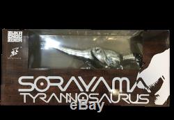 Hajime Sorayama T-Rex Cyborg Dinosaur Figure Silver