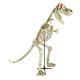 Halloween Prop Standing T-Rex Dinosaur Skeleton 9 ft. LED Eyes Sound Effects