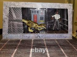 Hammond Collection Jurassic Park T-REX and 2021 SDCC Exclusive Ray Arnold Scebe