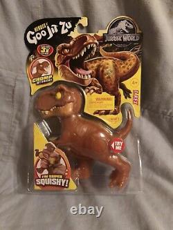 Heroes Of Goo Jit Zu Jurassic World Giganto Pyro T Rex & Blue New