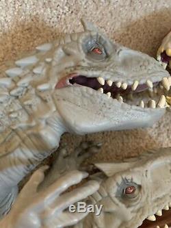 Huge Jurassic World/ Park Dinosaur Lot Indominus Rex Hybrid Indominus T Rex