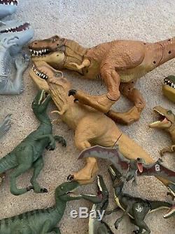 Huge Jurassic World/ Park Dinosaur Lot Indominus Rex Hybrid Indominus T Rex