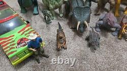 Huge Kenner 90s Jurassic Park & Dinosaur Figures 23pc Lot Vintage READ AS IS