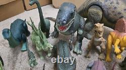 Huge Kenner 90s Jurassic Park & Dinosaur Figures 23pc Lot Vintage READ AS IS