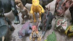 Huge Kenner 90s Jurassic Park & Dinosaur Figures 23pc Lot Vintage READ AS IS