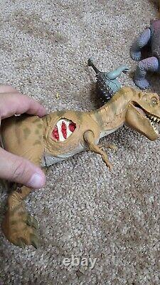 Huge Kenner 90s Jurassic Park & Dinosaur Figures 23pc Lot Vintage READ AS IS