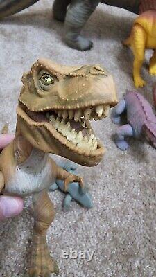 Huge Kenner 90s Jurassic Park & Dinosaur Figures 23pc Lot Vintage READ AS IS