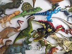 Huge Vintage Hasbro 90s 93 94 97 2000 Jurassic Park Dinosaur Figures Lot Of 26