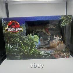 IN HAND Mattel Jurassic World Hammond Collection Outhouse Chaos Set