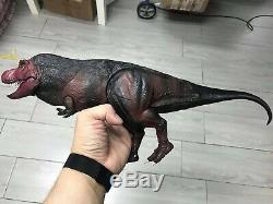 IVS Dinosaurs in the Wild Feather T-REX Plastic Toy Model Action Figure Rare