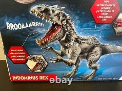 Indominus Rex Dinosaur Jurassic World 20 Action Figure Lights Sounds NIB
