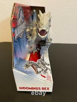 Indominus Rex Dinosaur Jurassic World 20 Action Figure Lights Sounds NIB