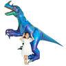 Inflatable Dinosaur Costume Adult Velociraptor t-rex Halloween Dinosaur Cosplay