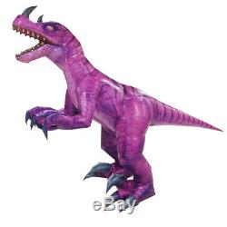 Inflatable Dinosaur Costume Adult Velociraptor t-rex Halloween Dinosaur Cosplay